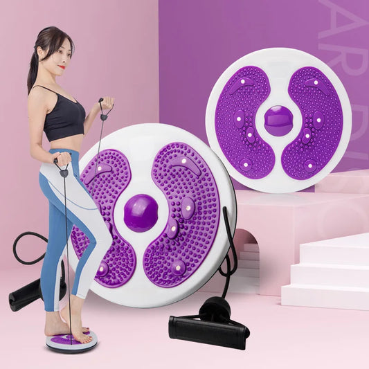 Disque de Rotation pour Taille – Appareil de Fitness et Massage Musculaire