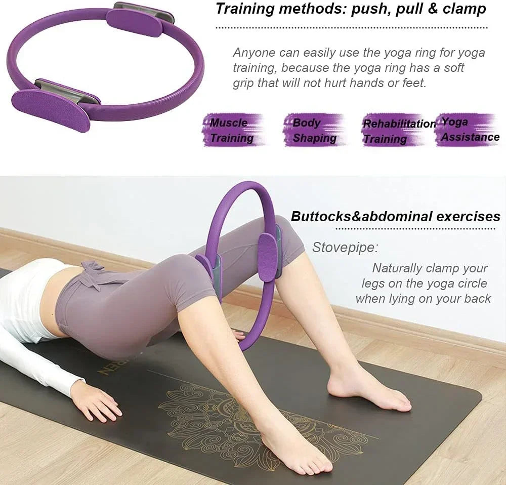 Anneau de Pilates – Cercle de Fitness Polyvalent