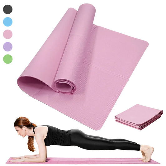 Tapis de Yoga & Fitness – Antidérapant et Confortable