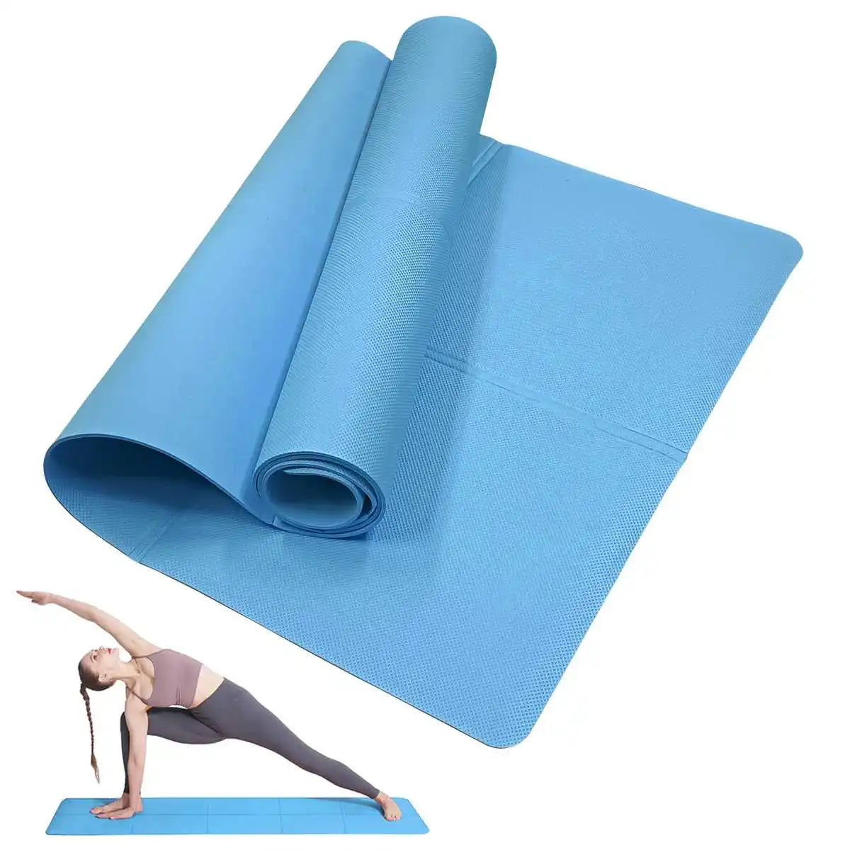 Tapis de Yoga & Fitness – Antidérapant et Confortable
