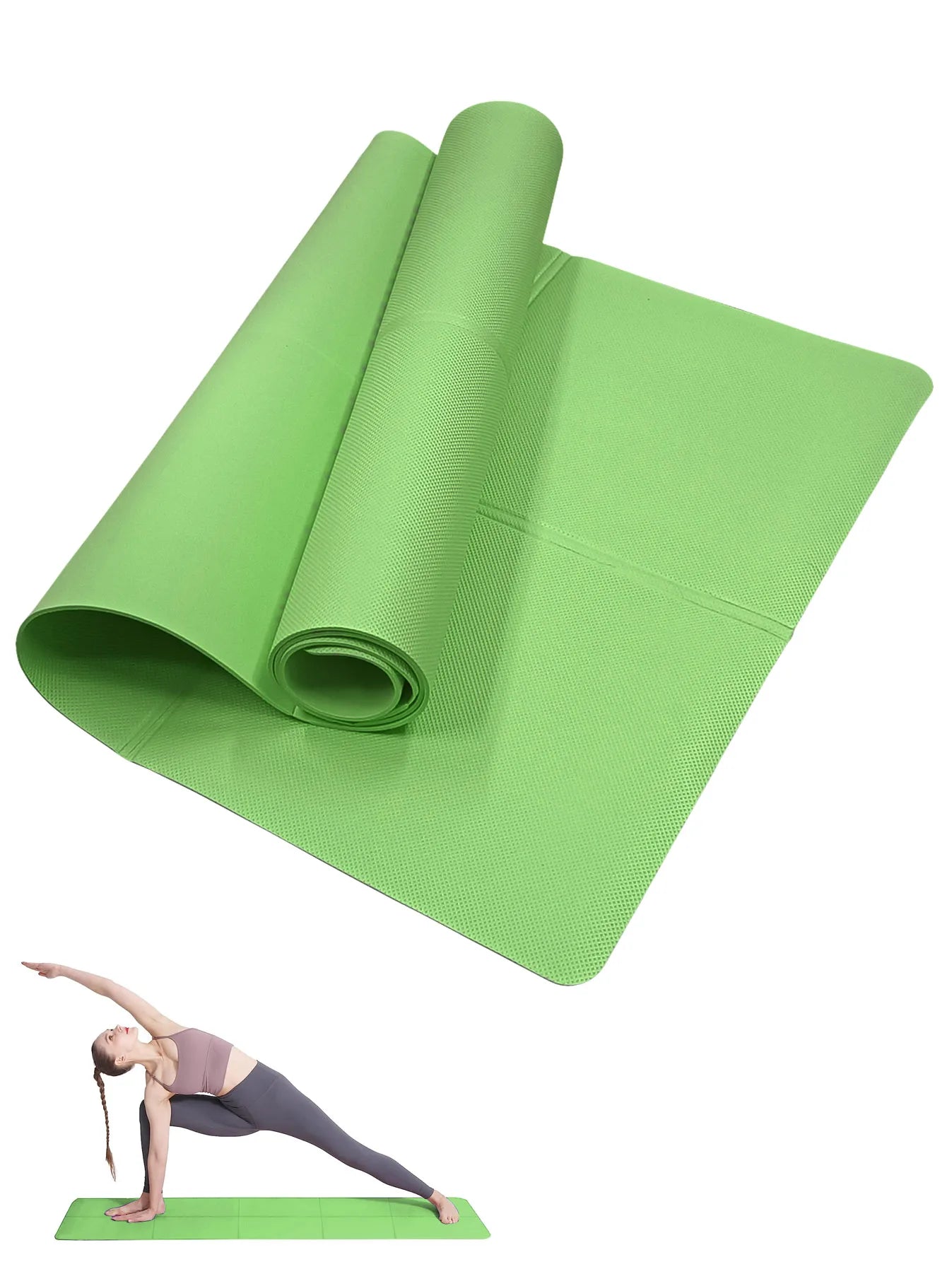 Tapis de Yoga & Fitness – Antidérapant et Confortable